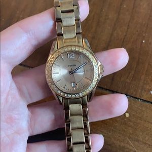 Fossil Rose Gold Watch